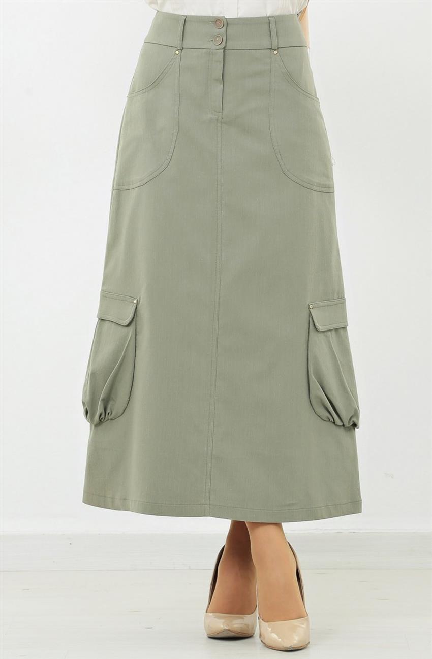 Skirt-Khaki 704-045-27