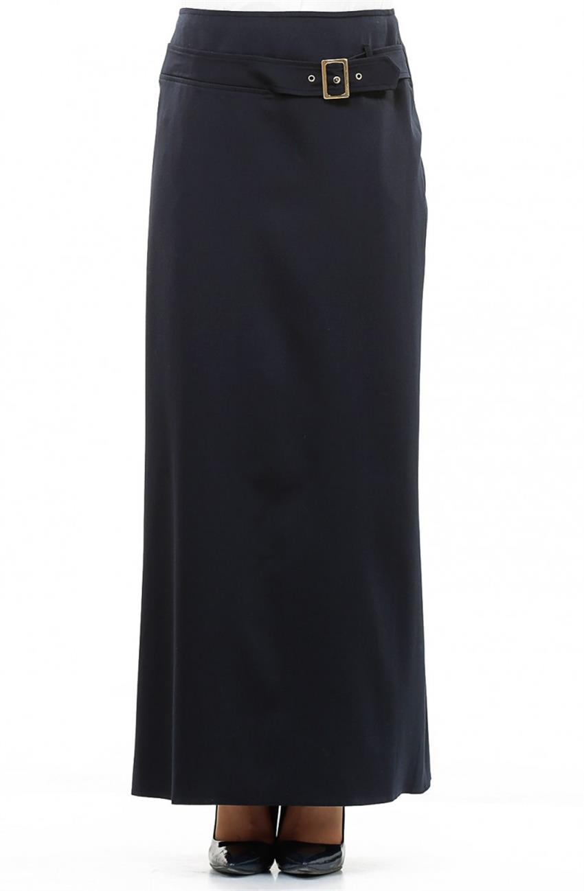 Skirt-Navy Blue 30156-17