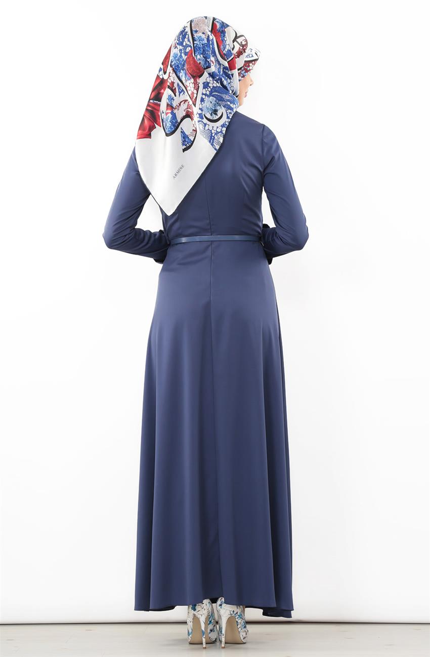 Dress-Navy Blue 7087-17