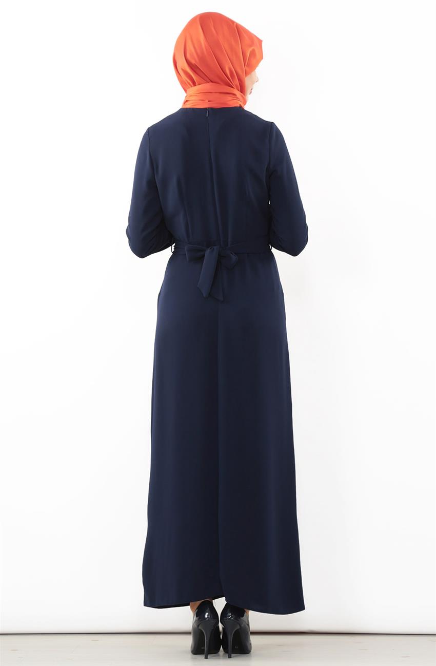 Dress-Navy Blue 7089-17