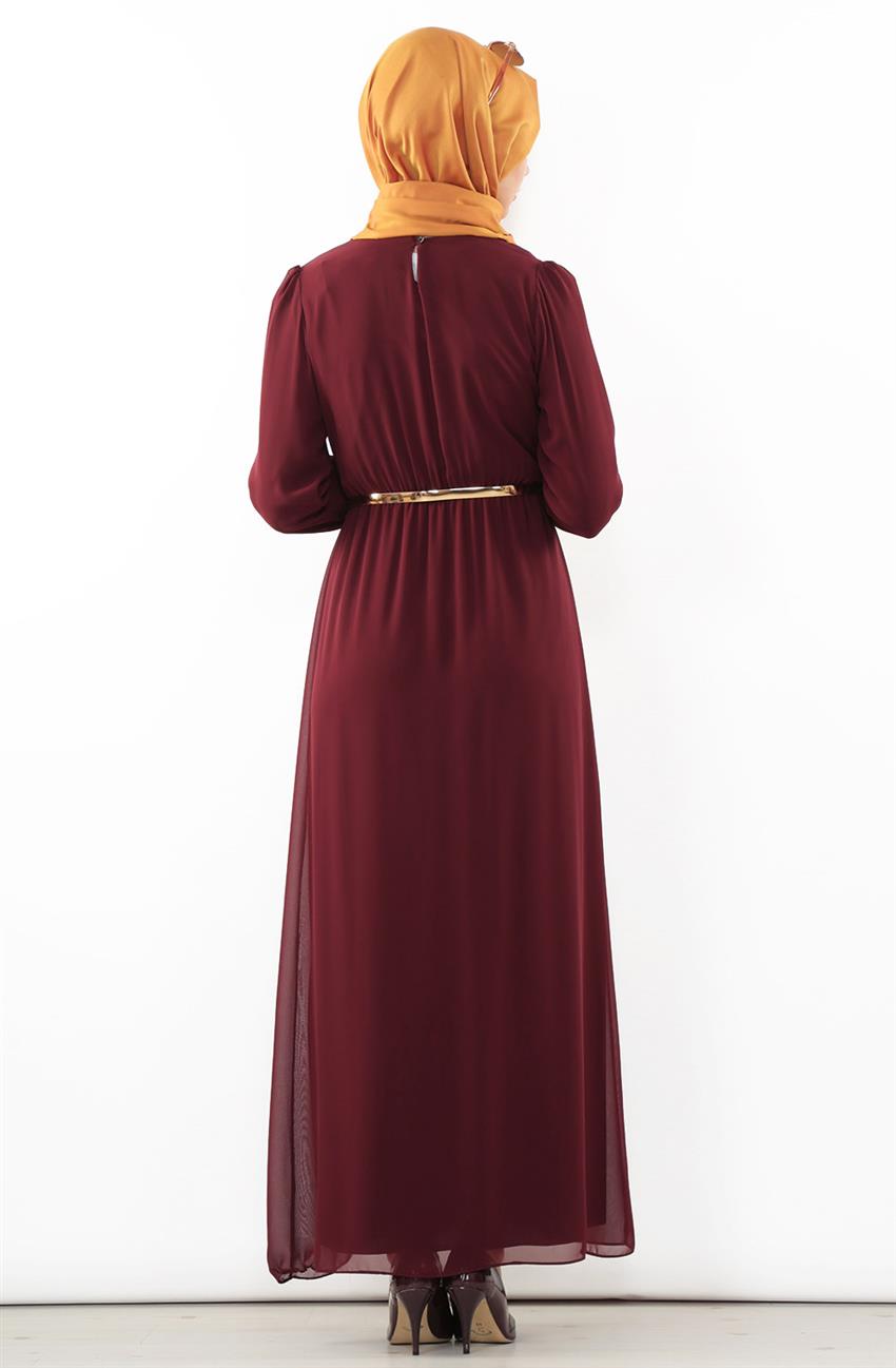 Dress-Claret Red 3004-67