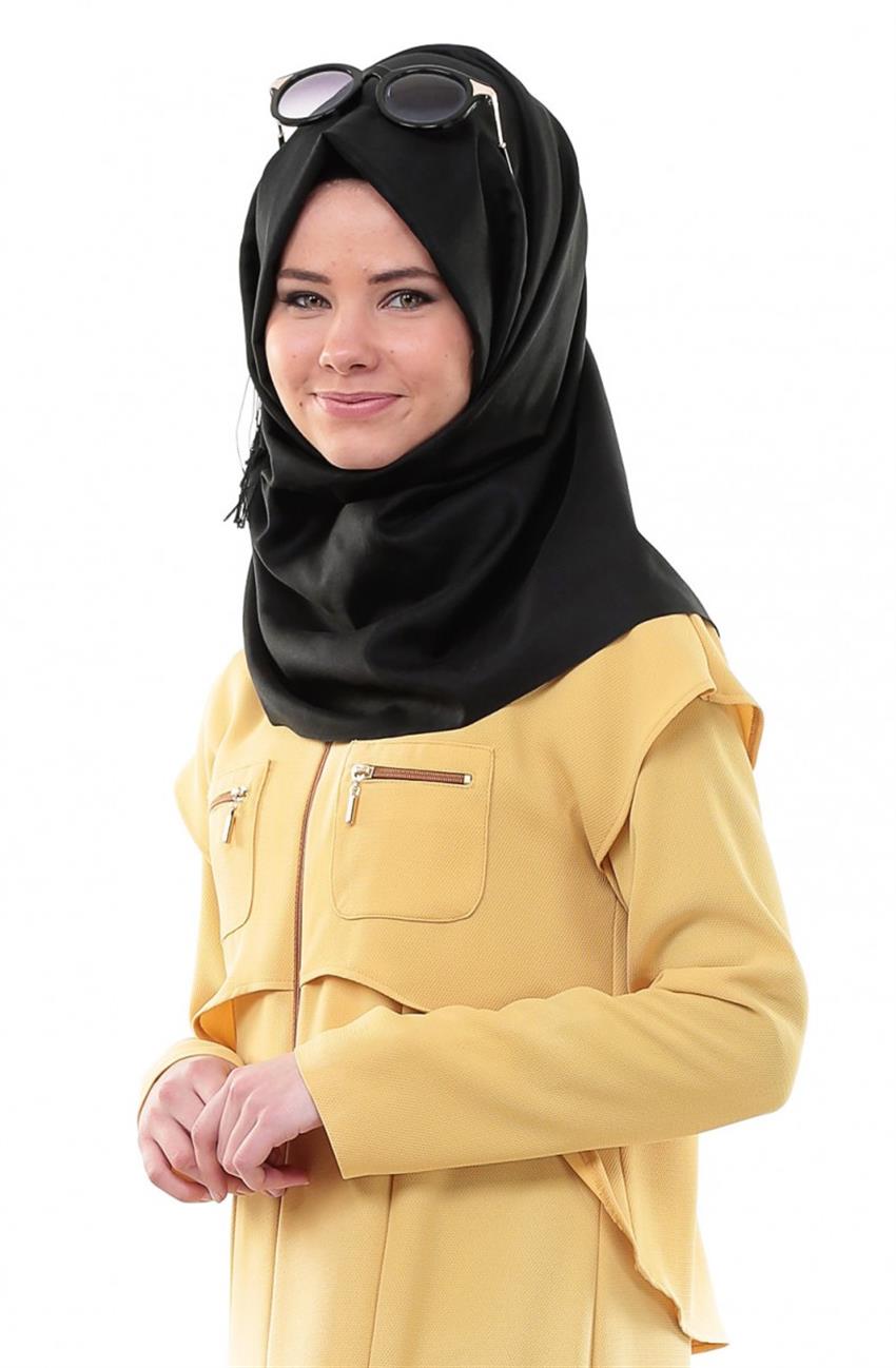 Abaya-Yellow 2686-29