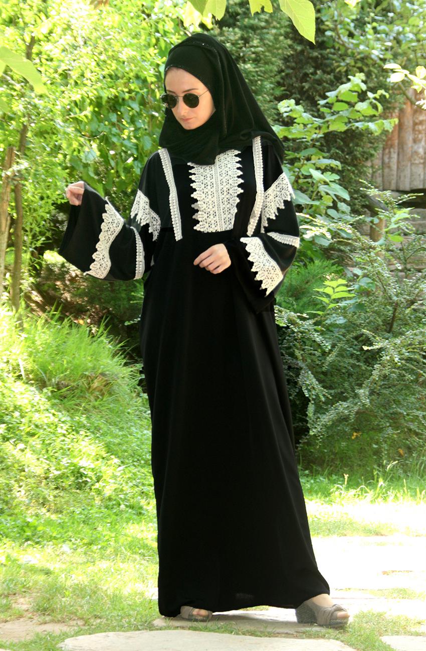 Abaya-Black 85412-01