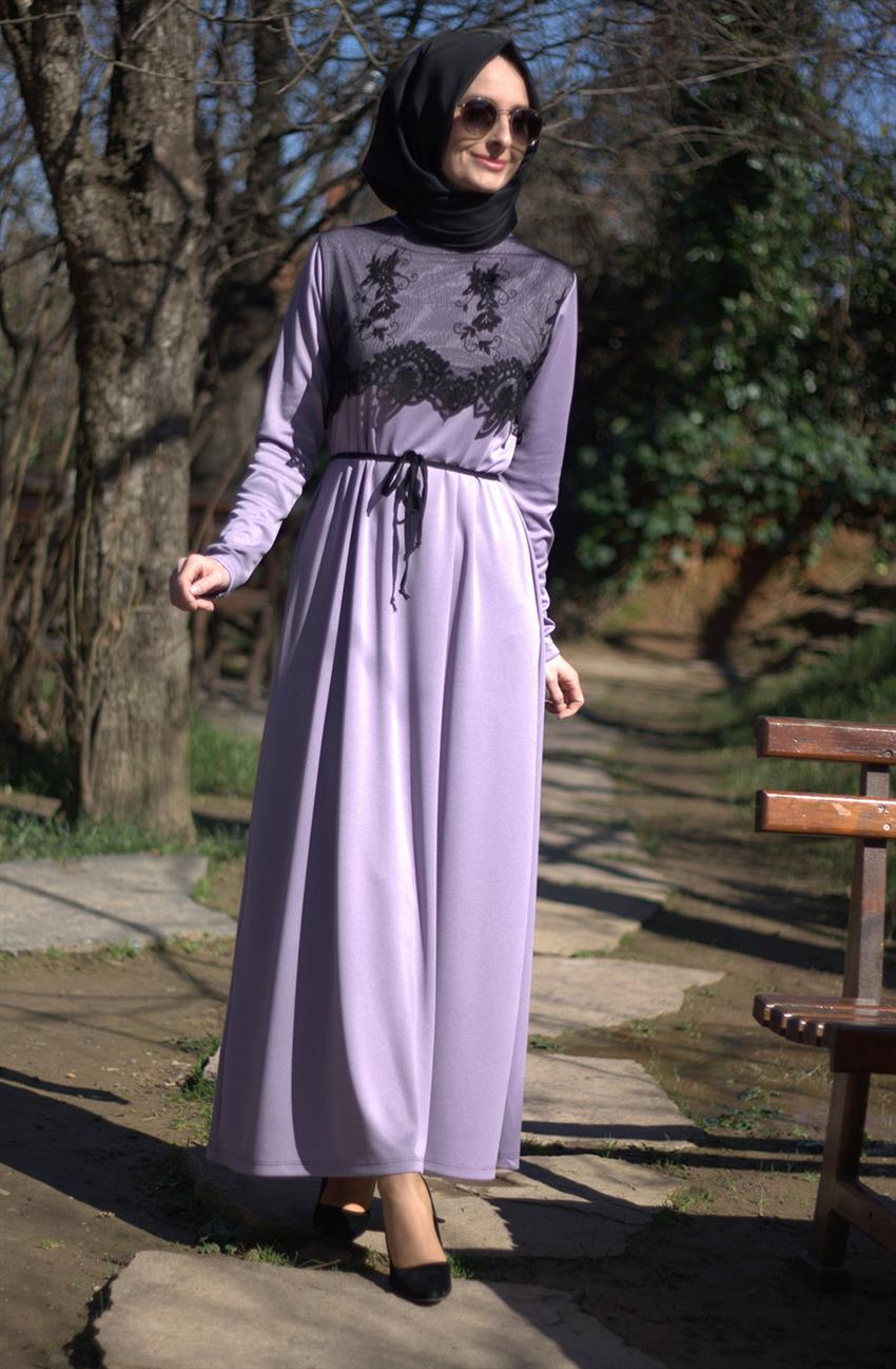 Dress-Lilac 87412-49