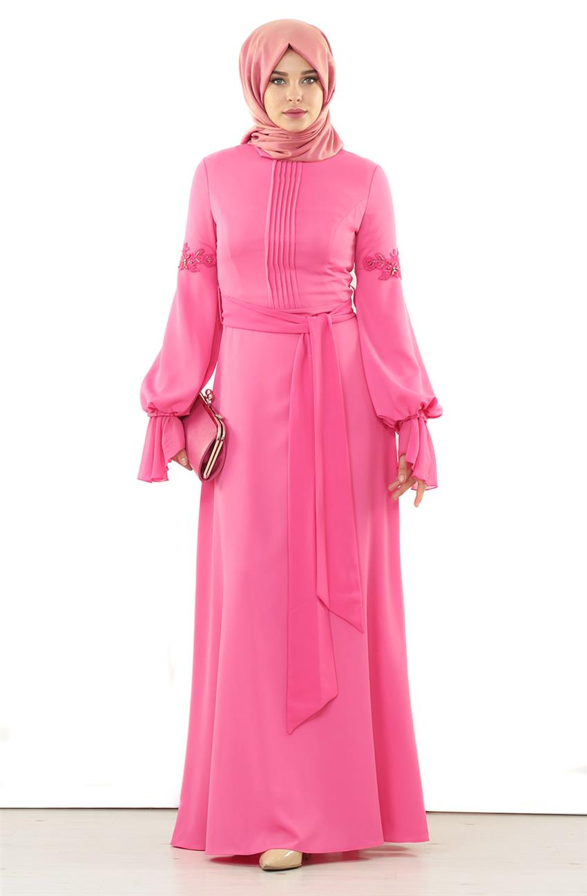 Evening Dress Dress-Pink DO-A4-63023-17