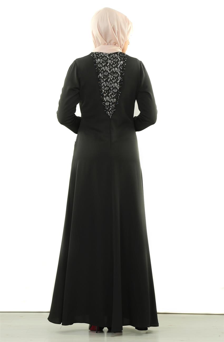 Evening Dress Dress-Black DO-A4-64006-12