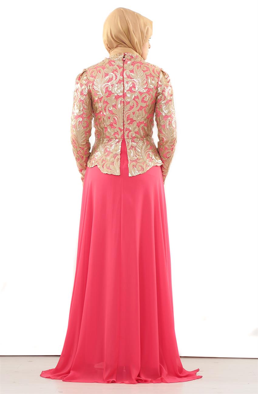 Evening Dress Dress-Pomegranate Flower 5205-40
