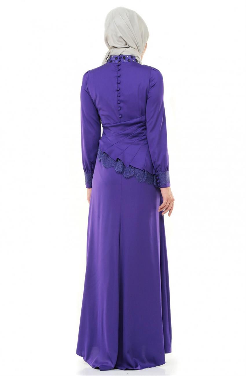 Evening Dress Dress-Purple DO-A4-64002-24