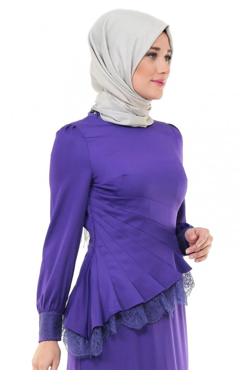 Evening Dress Dress-Purple DO-A4-64002-24