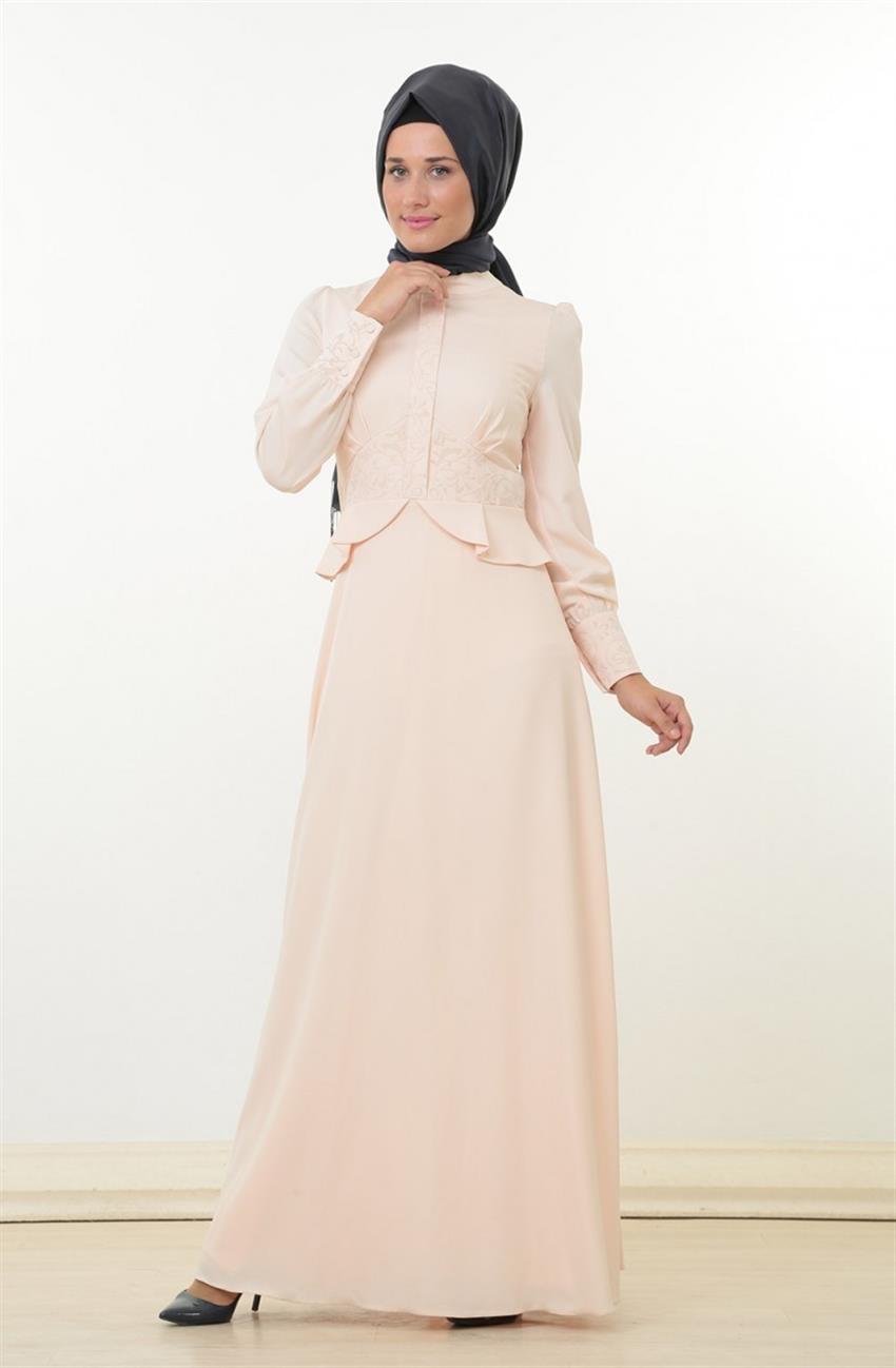 Evening Dress Dress-Powder DO-B4-63007-32