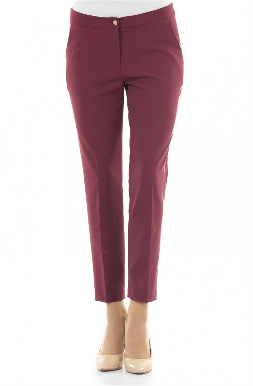 Pants-Claret Red DO-A5-59020-26