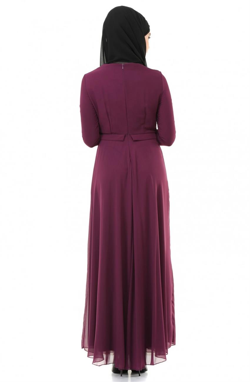 Evening Dress Dress-Plum ARM7013-51