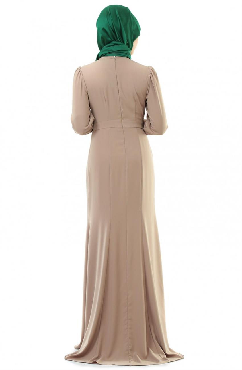 فستان-بني مينك ARM7033-72
