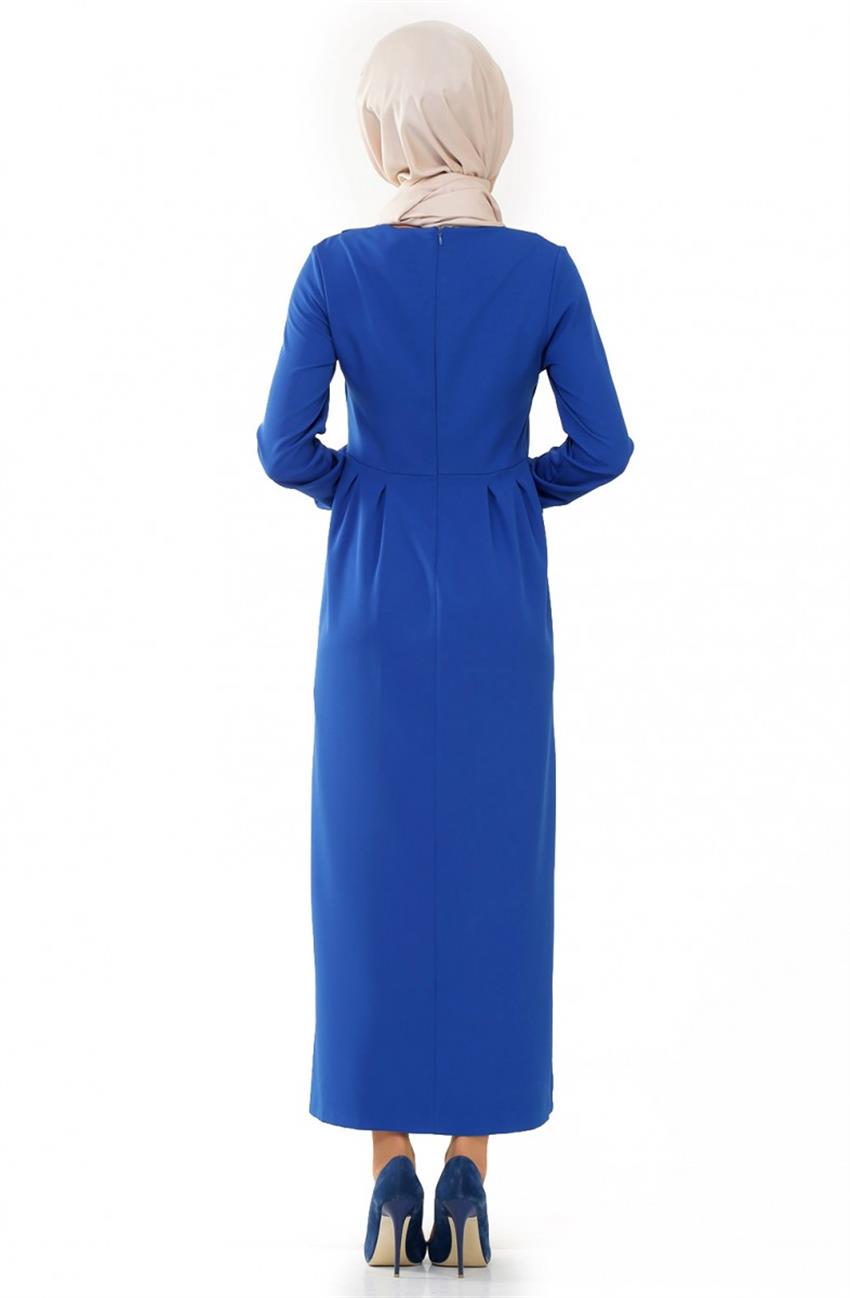 فستان-أزرق غامق ARM7037-47