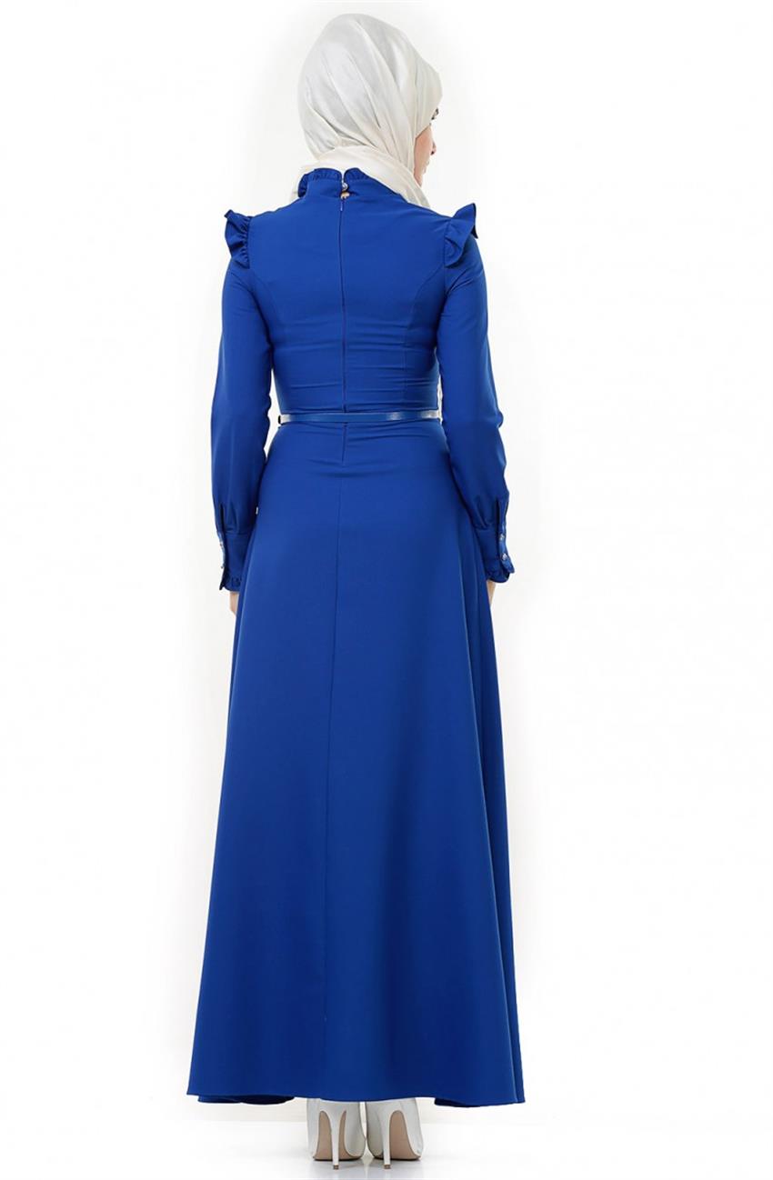 فستان-أزرق غامق ar-1557-47