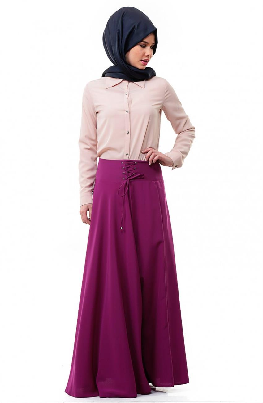 Skirt-Fuchsia 720-008-43