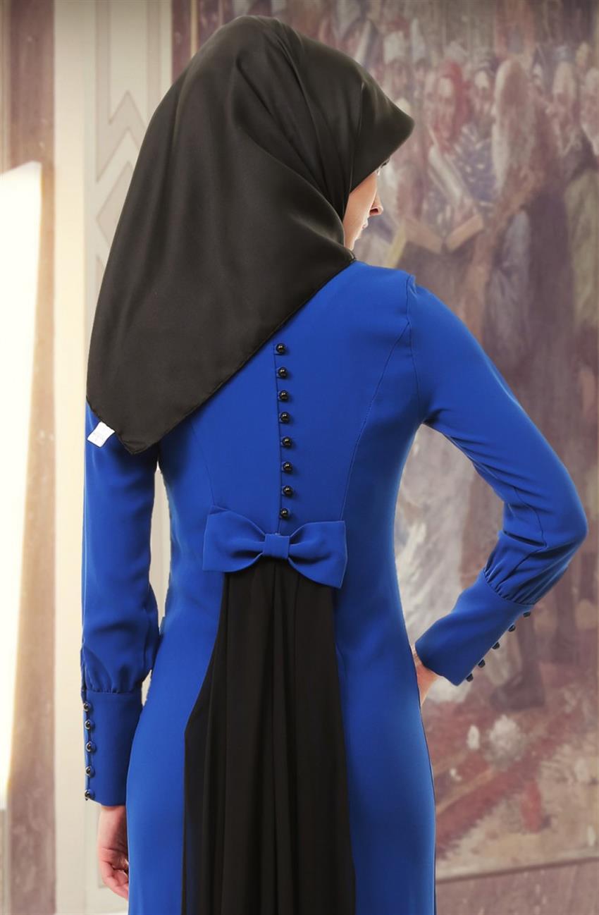 فستان سهرة فستان-أزرق غامق ar-4368-009-47