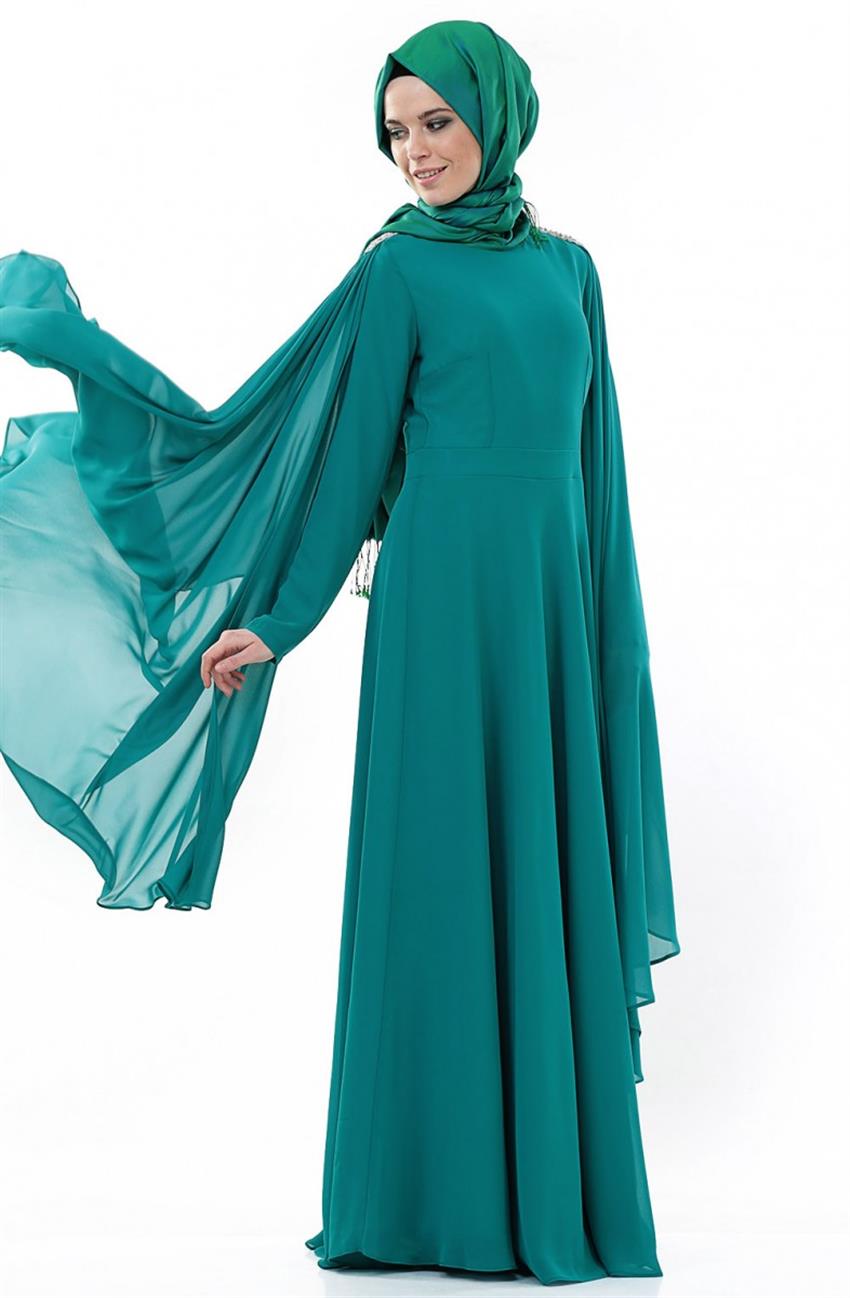 Evening Dress Dress-Aqua 4556-209-20