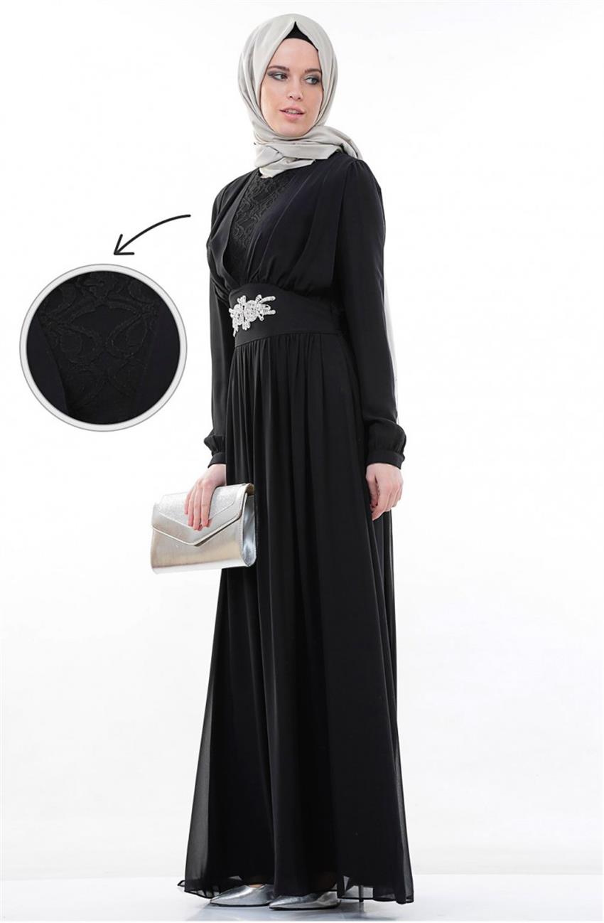 Evening Dress Dress-Black 4564-001-01