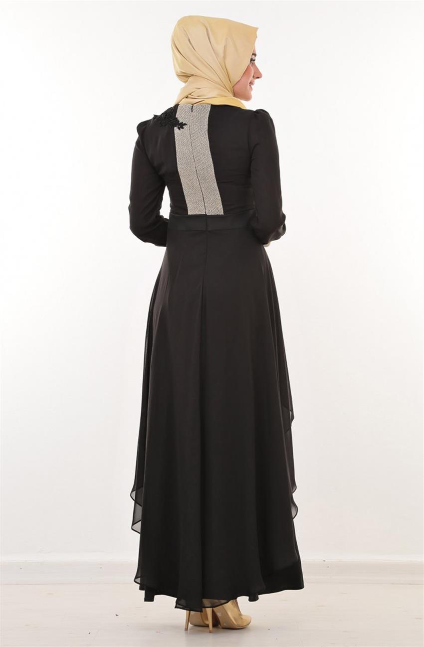 Evening Dress Dress-Black 4471-001-01