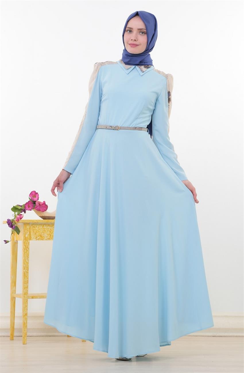 Evening Dress Dress-Blue 4488-075-70