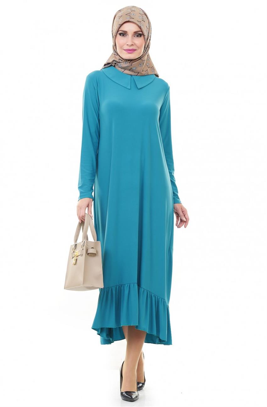 Dress-Turquoise 3951-19