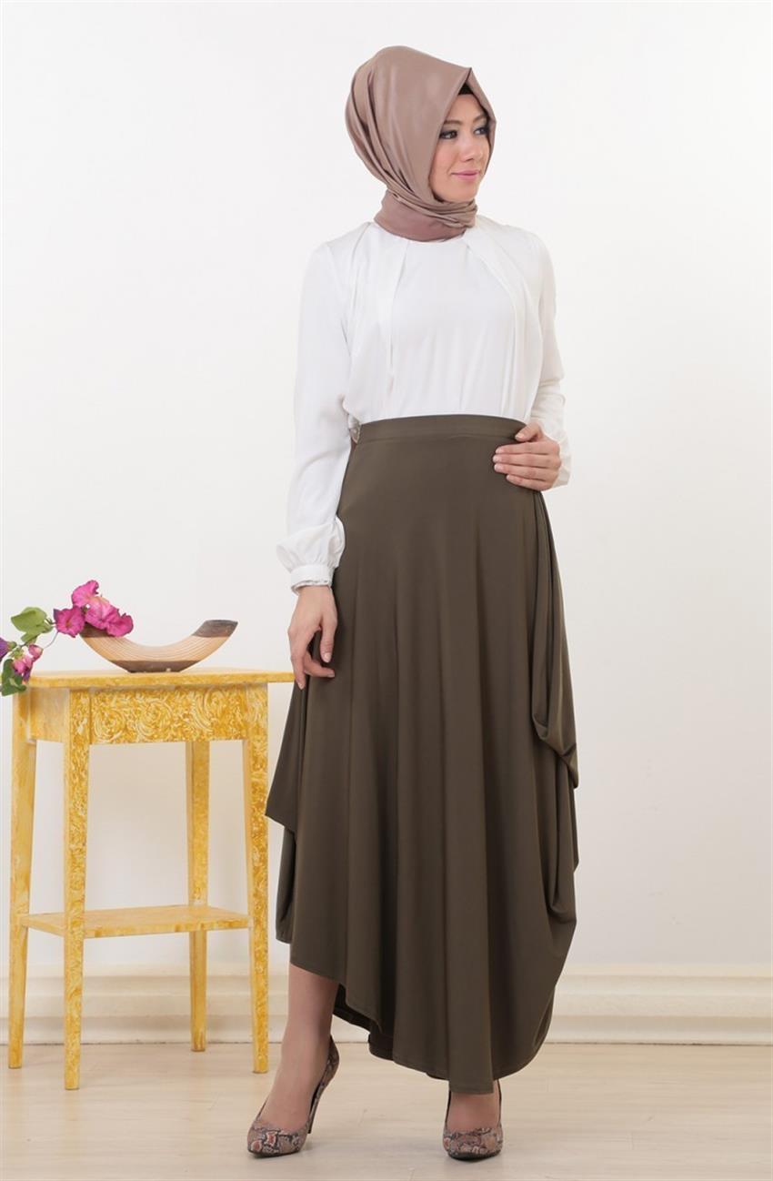 Skirt-Khaki DB1020-27