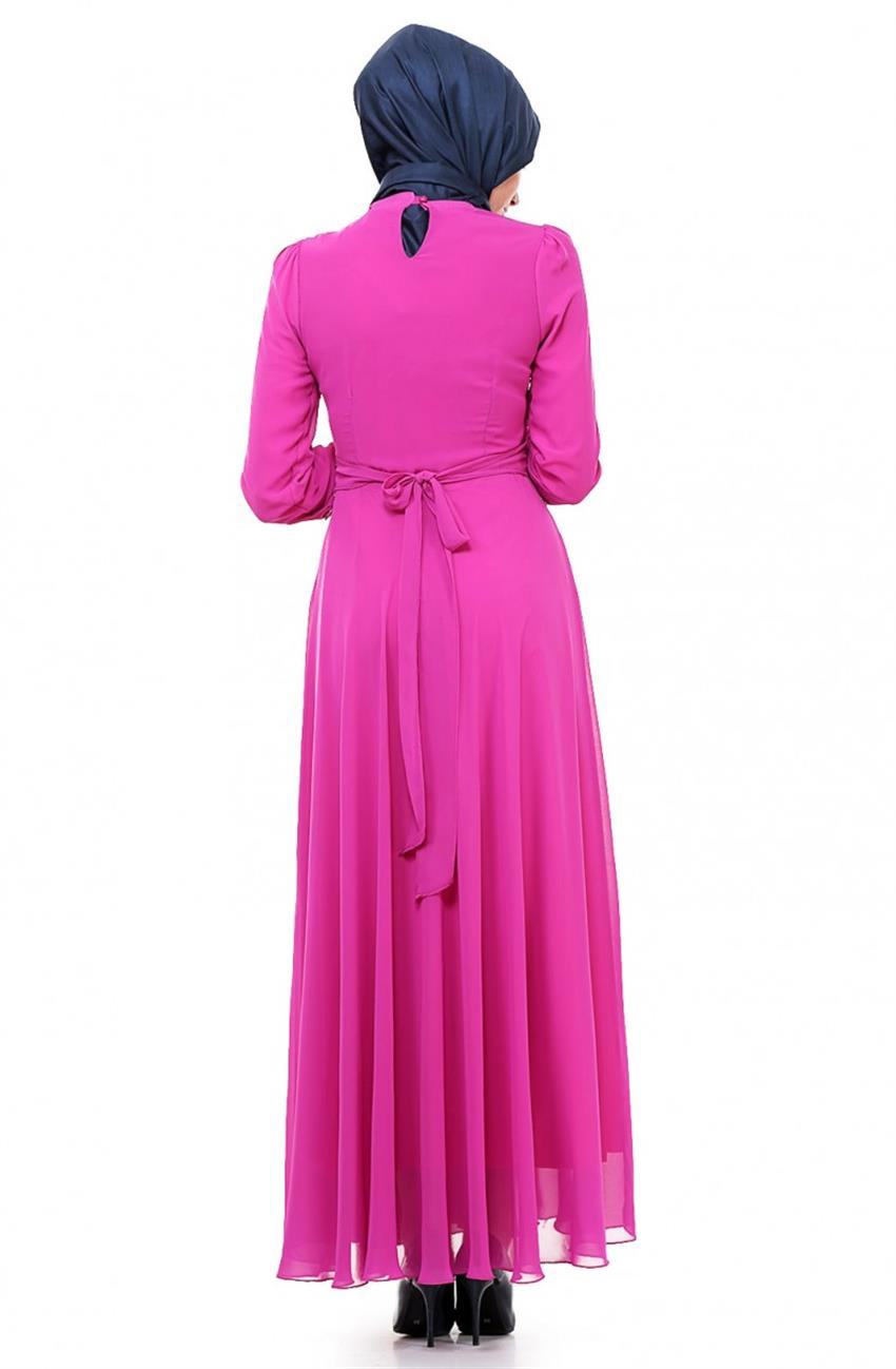 Evening Dress Dress-Fuchsia 5206-43