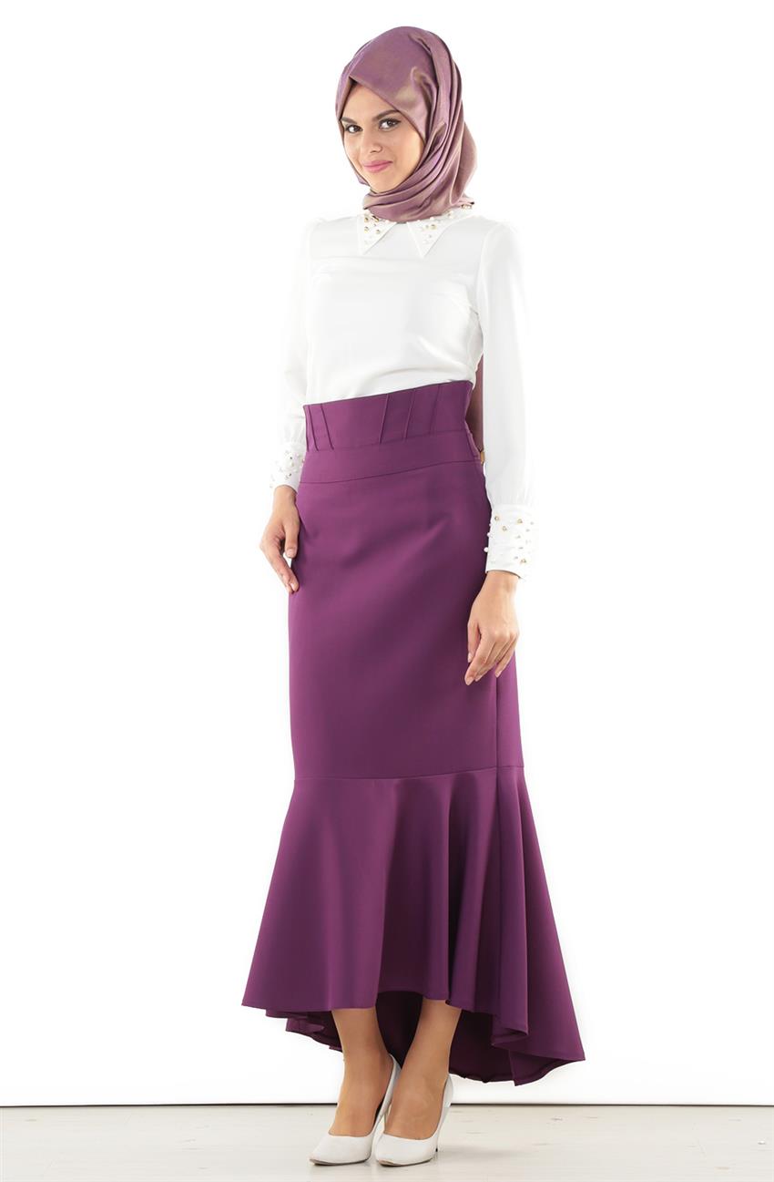 Skirt-Purple 3603-45