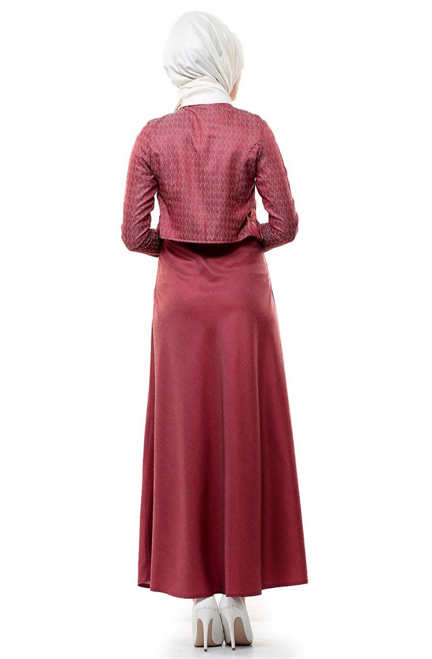 فستان طقم-زهري ar-8091-53