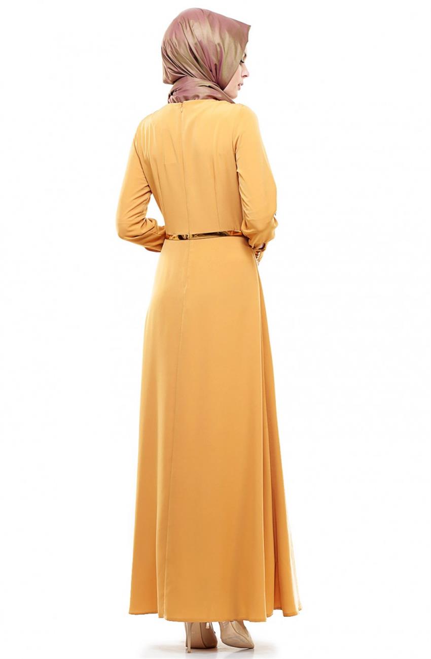 Dress-Mustard BS1002-55