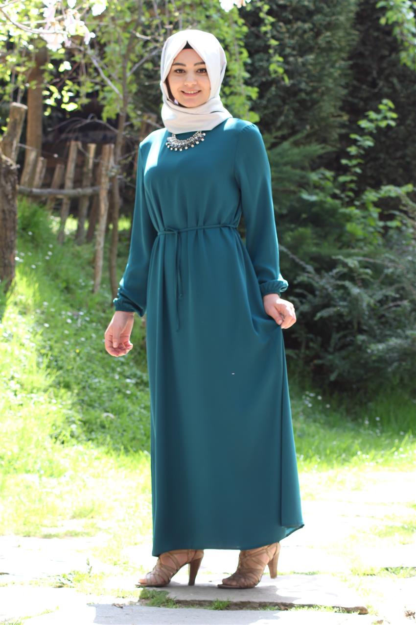 Sade Dress-Green 456-21