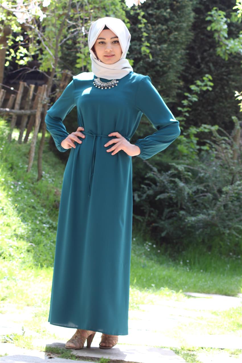 Sade Dress-Green 456-21