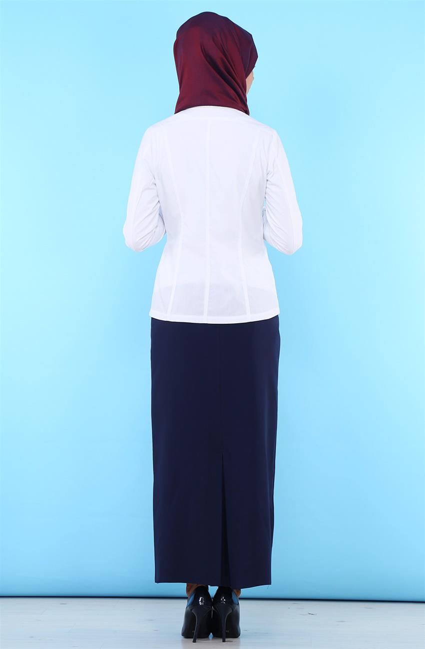 Shirt-White KA-B6-11006-02