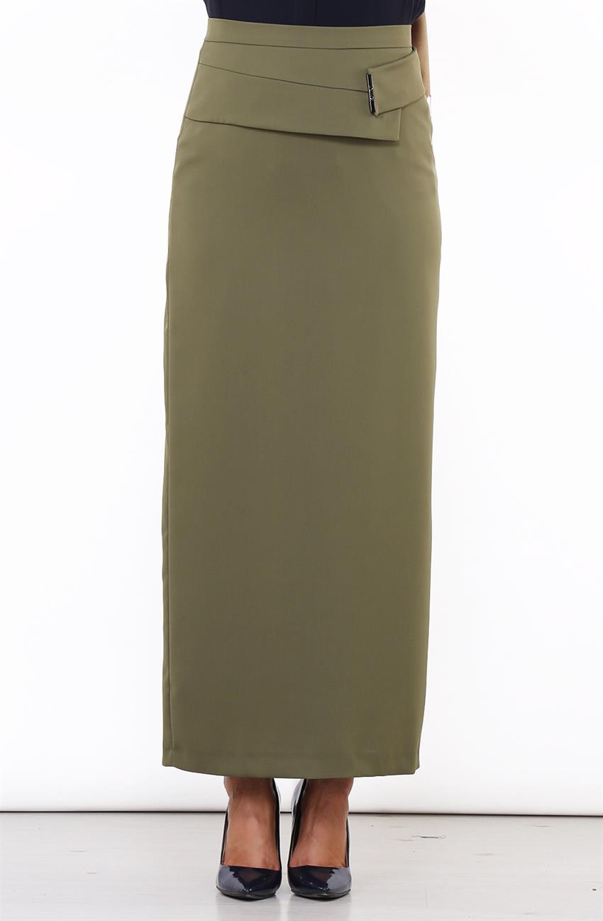 Skirt-Khaki KA-B6-12050-21