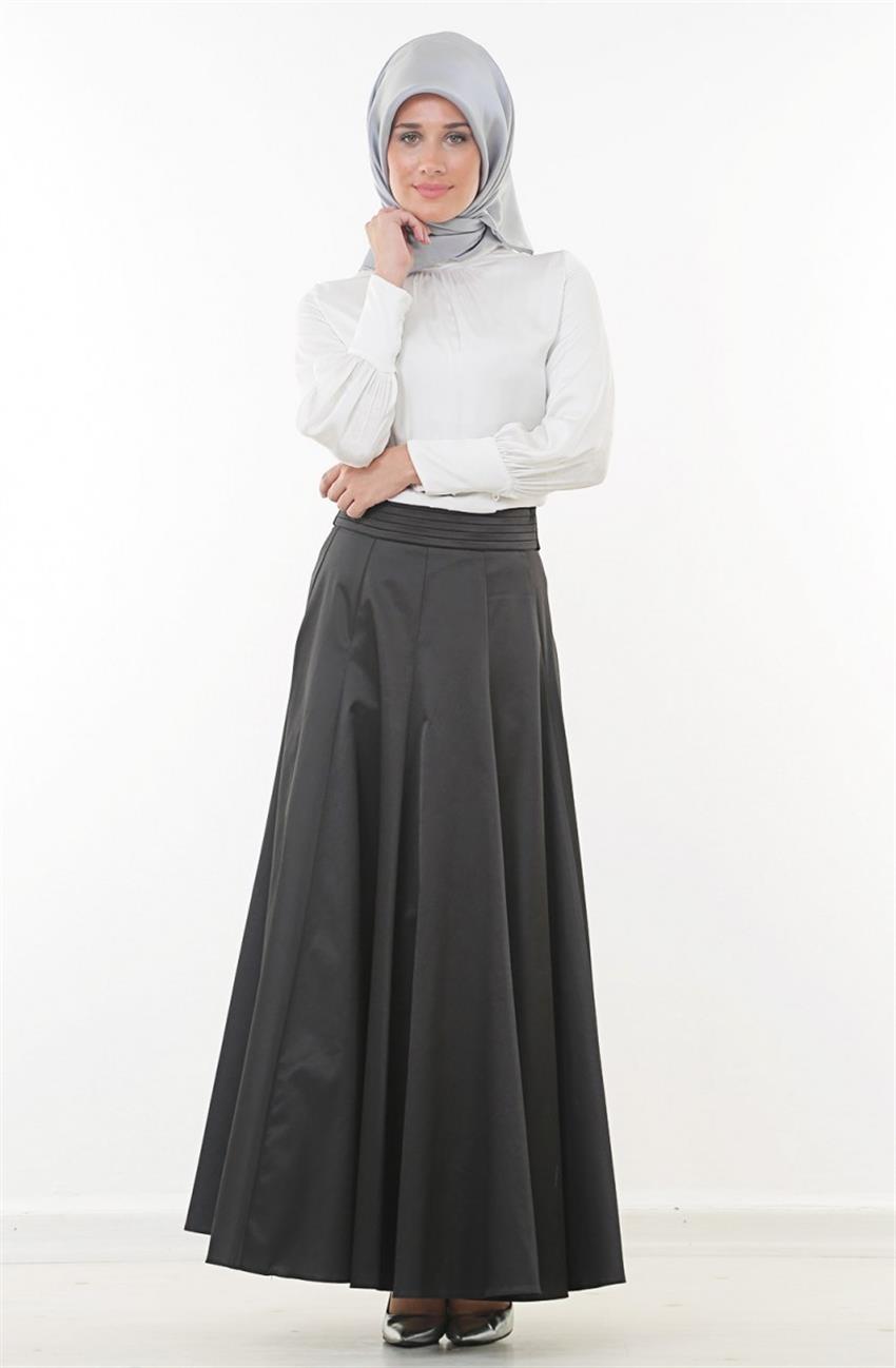 Skirt-Black KA-A4-12057-12