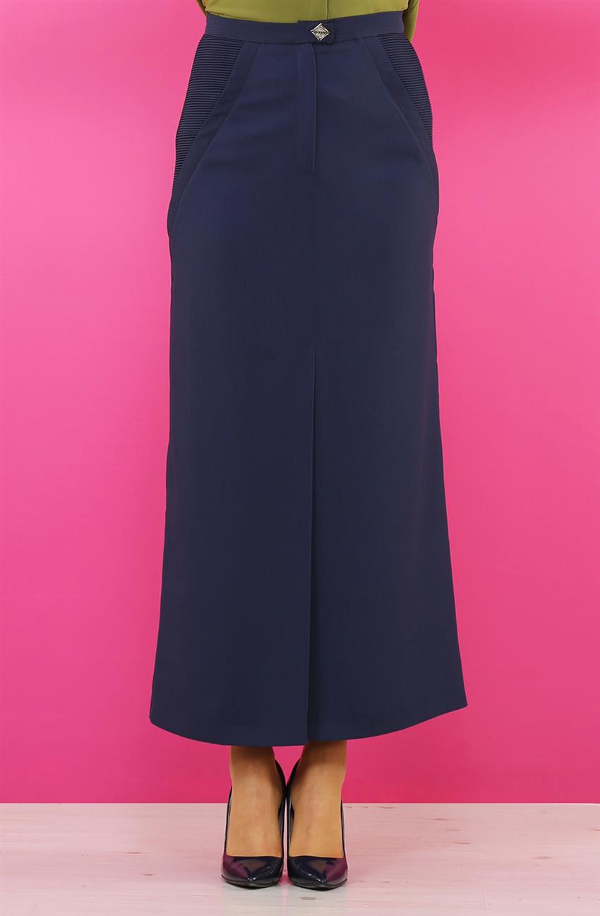 Skirt-Navy Blue DO-B6-52019-11