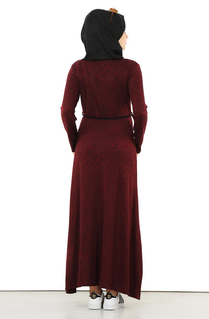 Dress-Claret Red D11042015-04-67