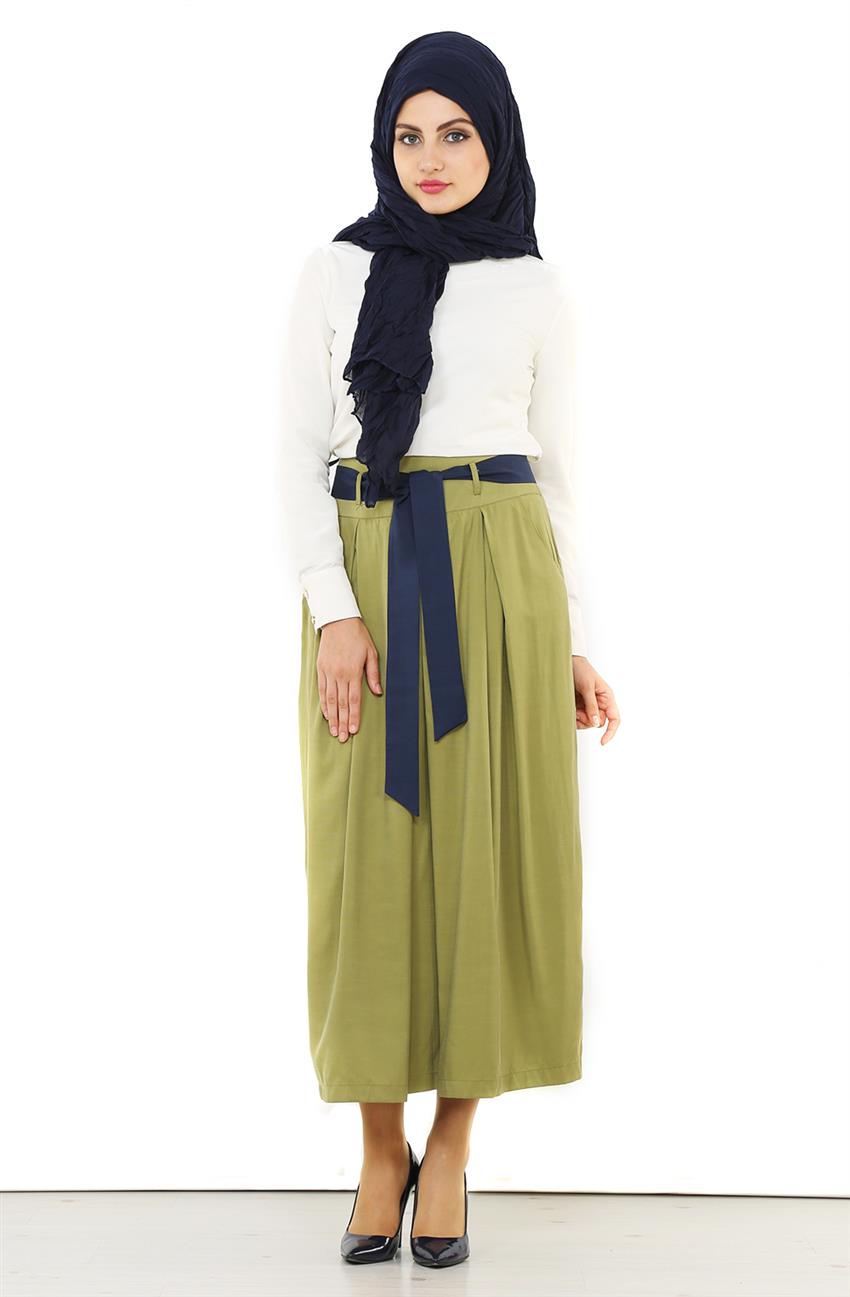Skirt-Khaki DO-B6-52018-21