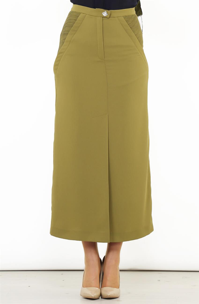 Skirt-Khaki DO-B6-52019-21