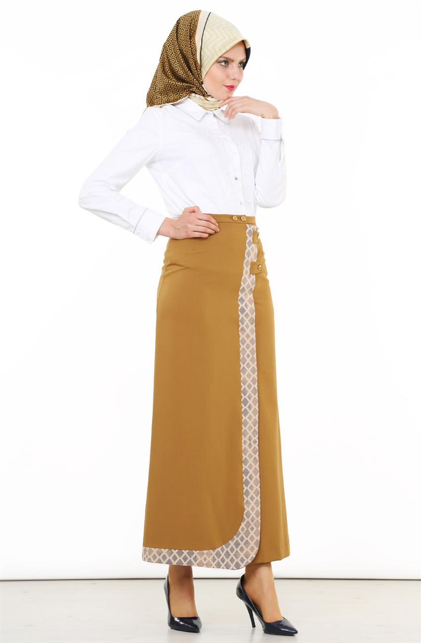Skirt-Mustard DO-B6-52015-50