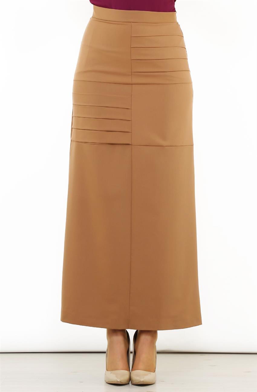 Doque Skirt-cinnamon DO-B6-52023-60