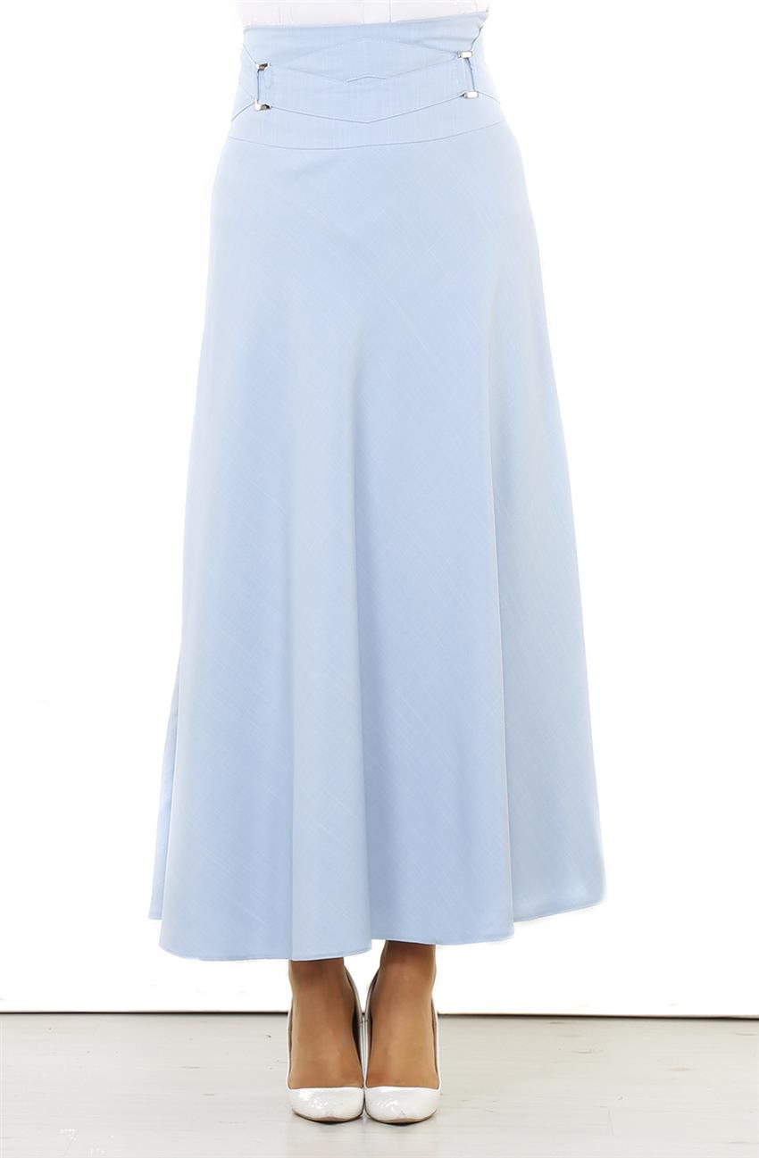 Skirt-Açik Blue 3611-15