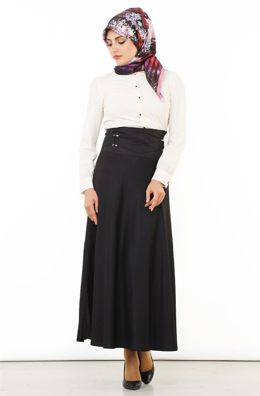 Skirt-Black 3611-01