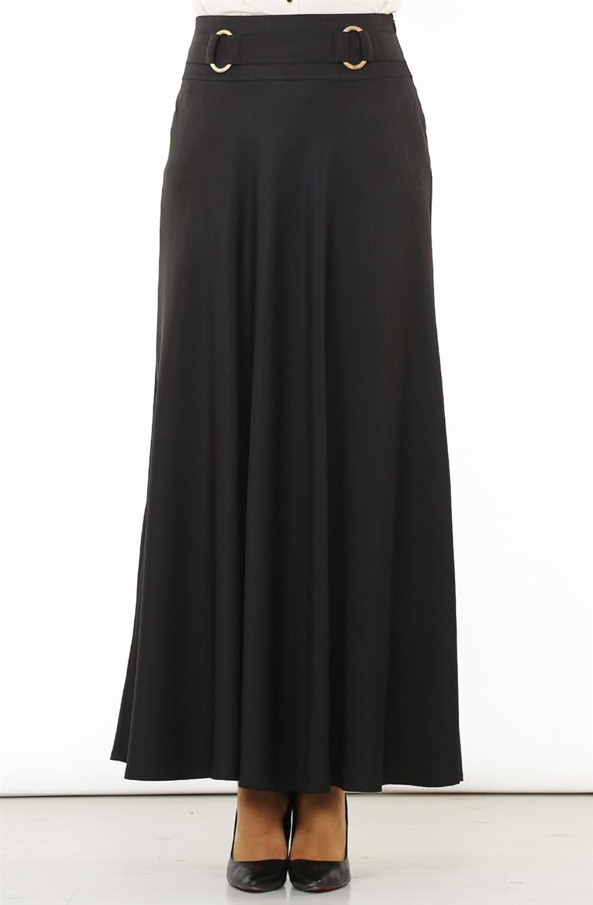 Skirt-Black 3618-01