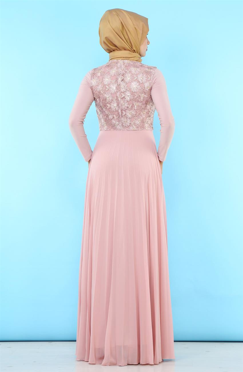 Evening Dress Dress-Powder 9011-41