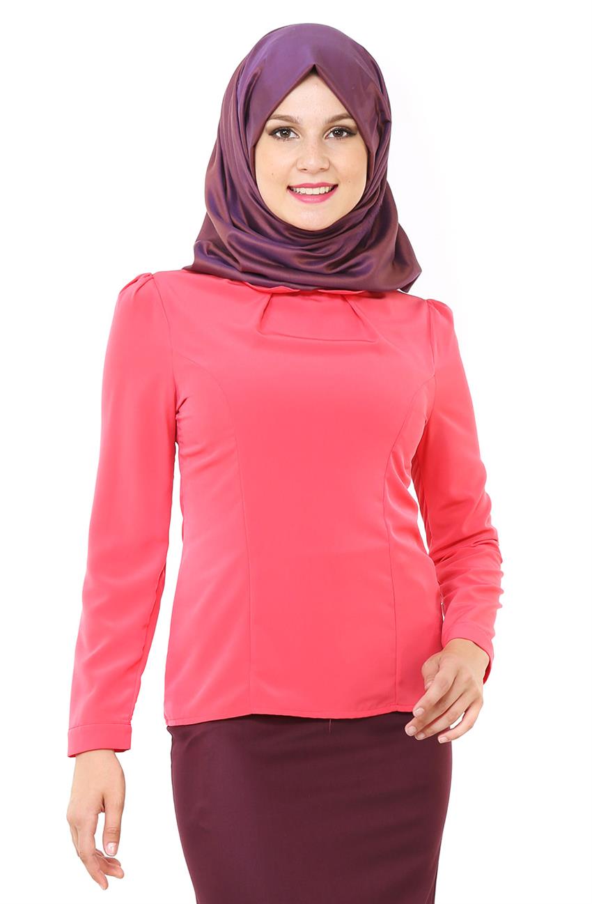 Blouse-Coral 4659-71