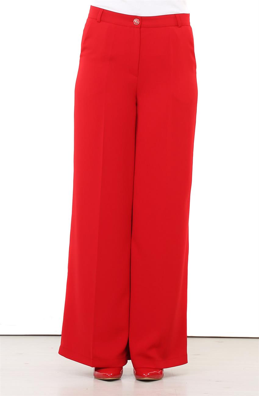 Pants-Red 1245-34