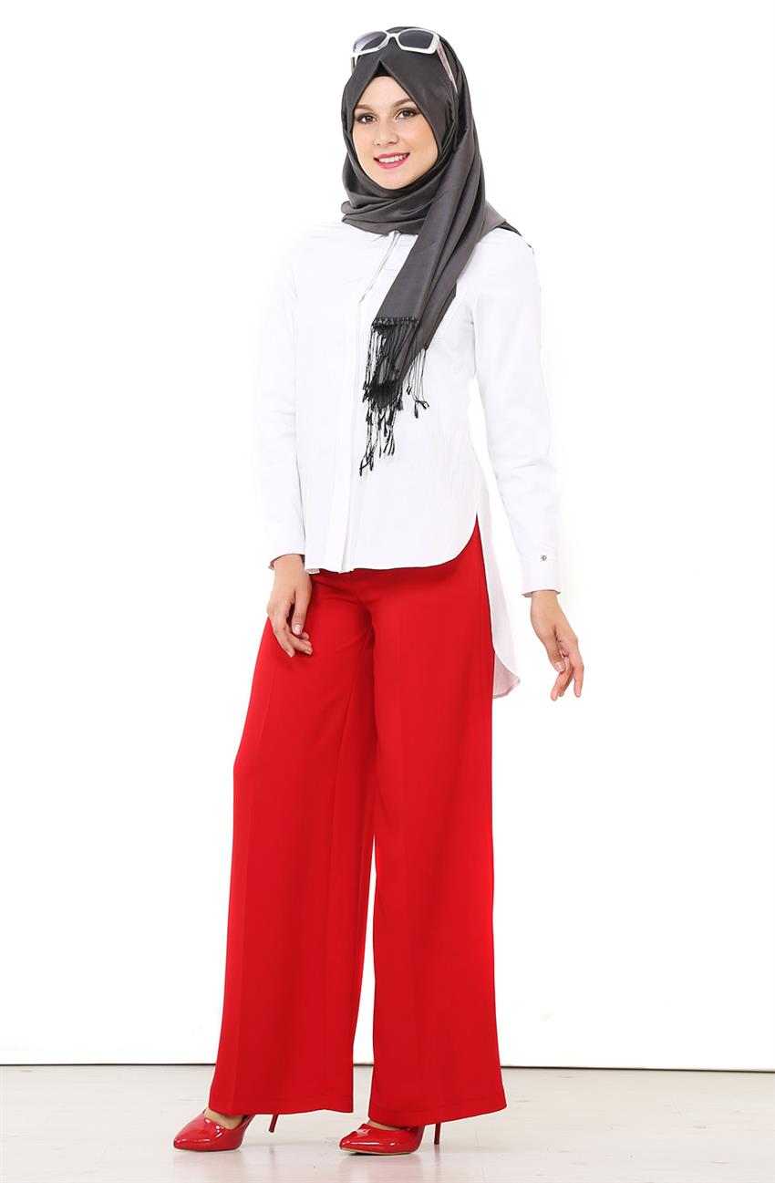 Pants-Red 1245-34