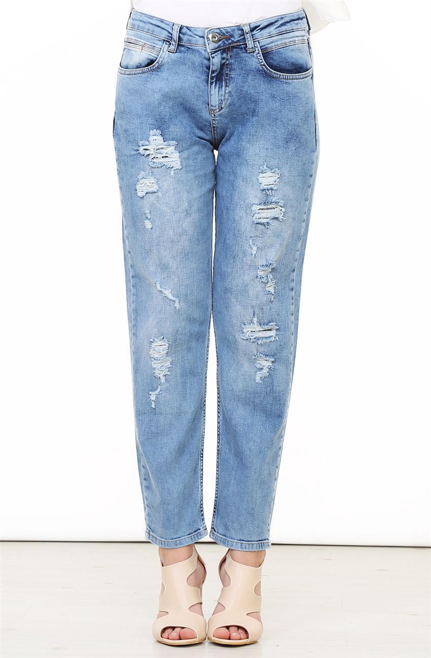 Jeans Pants-Gray 3060-04